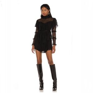 REVOLVE Tularosa Raelle Dress in Black Size XXS